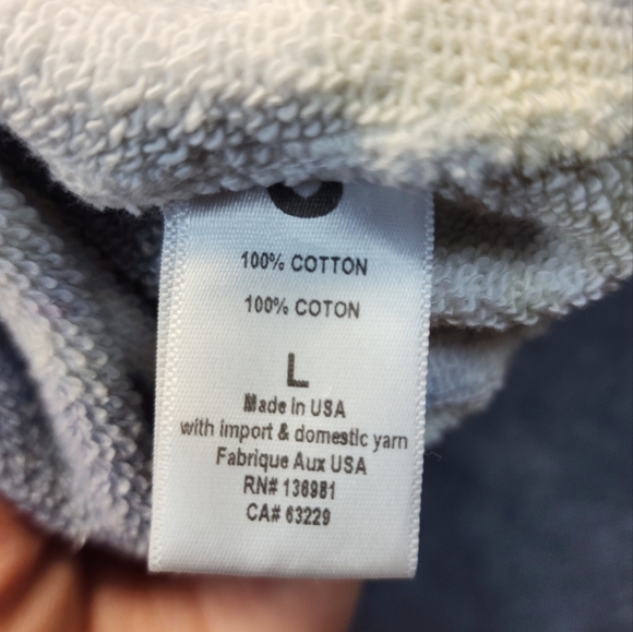 Spiritual Gangster Tie-Dye Cowl Neck Sweater - Pastel Hues - Picture 5 of 11